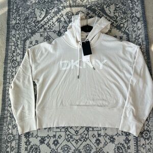 DKNY Cropped Hoodie 🖤 size medium, new.